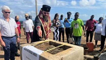 Патриарший экзарх Африки совершил Литургию и чин закладки храма апостола Фомы в Кот-д&rsquo;Ивуаре