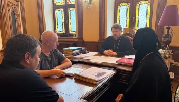 Прошло совещание по вопросам восстановления Свято-Иверского монастыря