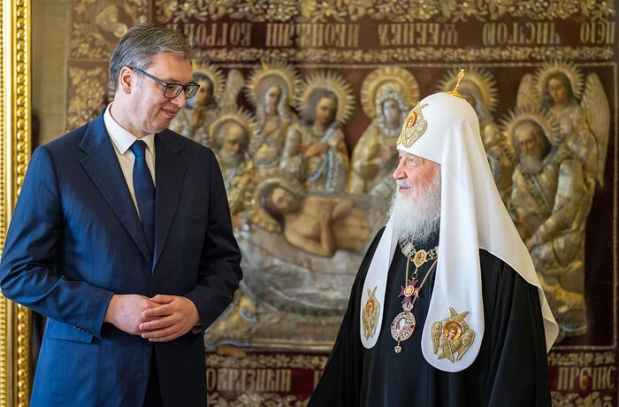 Предстоятель Русской Православной Церкви награжден высшим орденом Республики Сербия