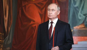 Владимир Путин поздравил православных христиан и всех граждан России, отмечающих Пасху Христову