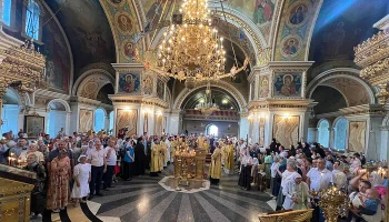 В Уфу принесен ковчег с частицей мощей святителя Тихона, Патриарха Московского и всея России