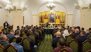 Святейший Патриарх Кирилл встретился с участниками программы &laquo;Время героев&raquo;